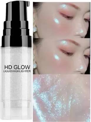 Yuency Korean makeup HD Glow Highlighter (Silver) for women  Highlighter