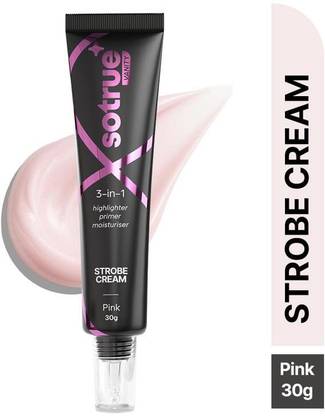 Sotrue Strobe Cream for Face Radiance, Multipurpose Cream, Dewy Glazed Instant Glow 30g Highlighter