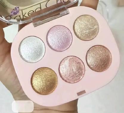 luzimaisa Korean Shade 4 Shades Baked Face Highlighter Palette Highlighter