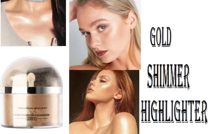 GABBU HIGHLIGHTER GOLD COLOR MOST BEAUTIFUL LOOK HIGHLIGHTER Highlighter