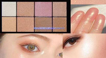 Latixmat Dust Shimmery Shiny Face Makeup Highlighter Shiny  Highlighter