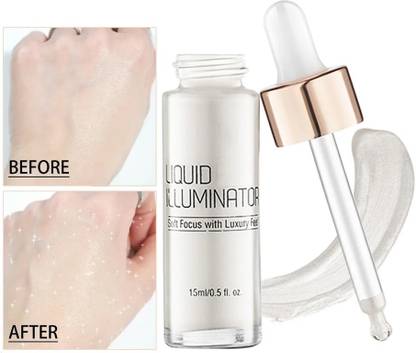 luzimaisa Korean Illuminator Face Highlighter Pearl White Highlighter