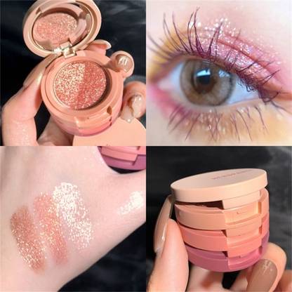 WOONGMI Ultra Blush Palette,Matte,Blusher Highlighter Bronzer