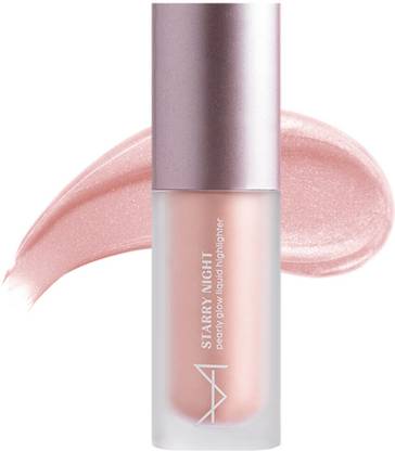 HOUSE OF MAKEUP Starry Night Pearly-Glow Liquid Highlighter - Fair-To-Light Skin Tone Highlighter