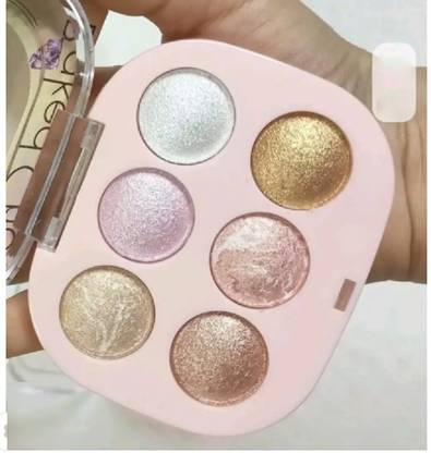 FLORERO Total Effect Highlight Palette Baked Face  Highlighter