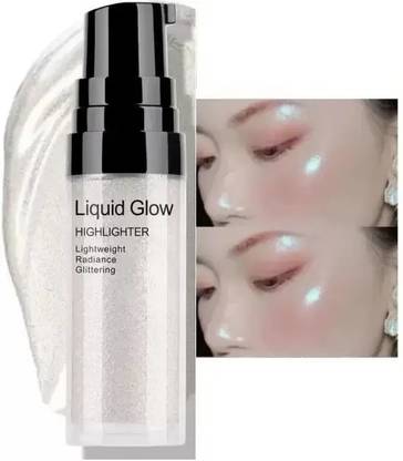 GABBU Glow Highlighter Makeup Contour Smooth Silver Liquid  Highlighter