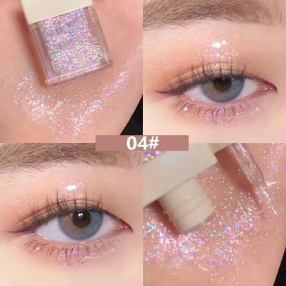 DAIMANPU Gege Bear Crystal Liquid Eye Shadow Glitter Highlighter