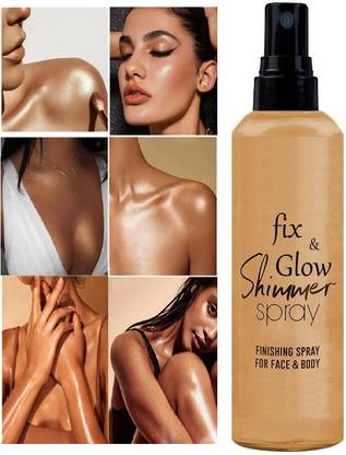MYEONG Makeup Golden Non-Sticky Glitter Bright Lotion Face Liquid Highlighter