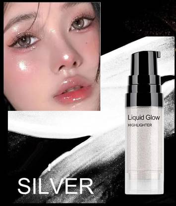 GABBU Korean Makeup HD Silver Liquid Highlighter