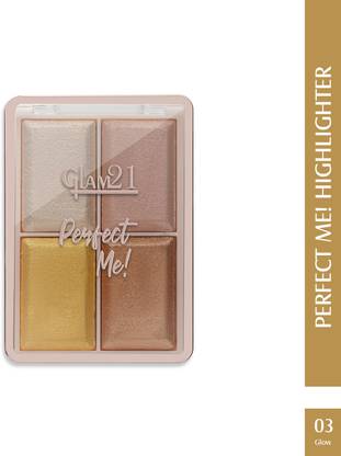 Glam21 Cosmetics Perfect Me! Highlighter-Weightless Illuminating Shimmer Texture Longwear Palette Highlighter