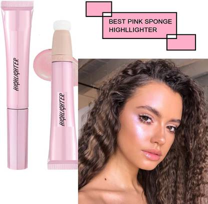 EVERERIN Liquid Highlighter Stick with Cushion Applicator, Long Lasting