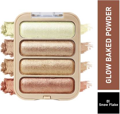 Half N Half 4 Shade illuminating and Blusher Palette  Highlighter