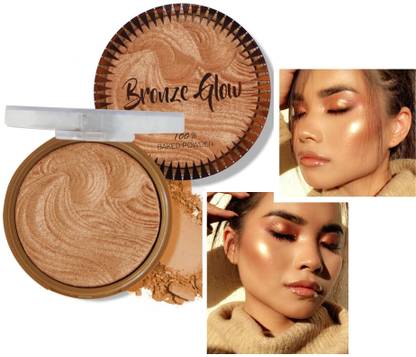 tanvi27 Golden Bronze & Highlighter Makeup Studio Palette Highlighter