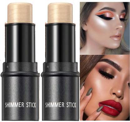 Emijun Combo Highlighter Brighten Face Makeup Shimmer Illumination Glow Highlight Highlighter