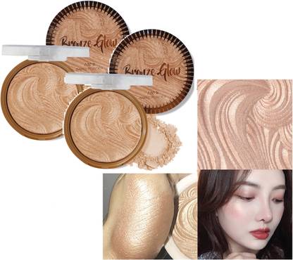 imelda All skin tone bronze makeup highlighter palette Highlighter