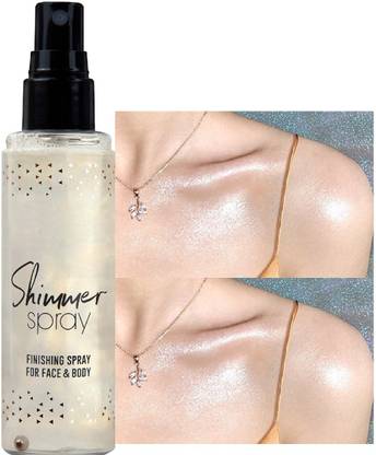 CATERINACHIARA High Quality Vegan Glitter Liquid Body Highlighter Spray Body Highlighter