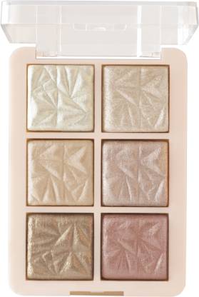 MARS 6 illuminating Backed and Blusher Palette Highlighter