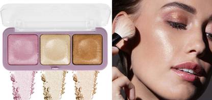 DARYUE Pigmented highlighter with multi use Highlighter