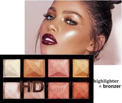 USBK Nude Bronzer & Highlighter palette Highlighter