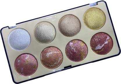 feelhigh professional glame glow pure shiny highlighter palette Highlighter