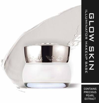 CATERINACHIARA Glow Skin Illuminator Makeup Base with Precious Pearl Extract Silver Highlighter