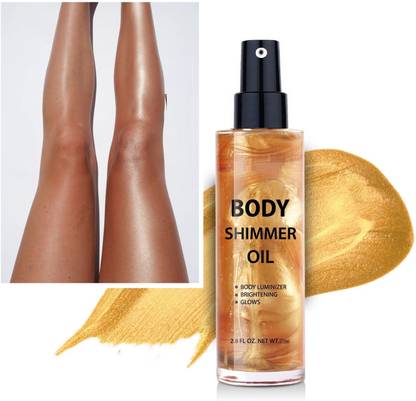 ADJD New Illuminating Bronzing Spray For Hair, Face & Body Highlighting Spray