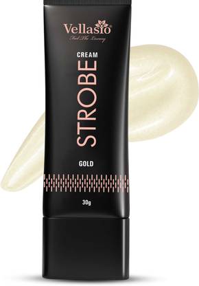 vellasio Strobe Cream for Face Radiance - Multipurpose Cream for Dewy Glazed Instant Glow Highlighter