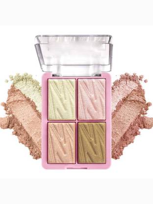 REIMICHI 4-in-1 Shimmer Highlighter Palette