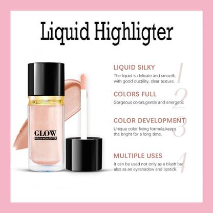 SHENY COLORS BEST Liquid Highlighter - Brightening Liquid Highlighter, long lasting (10 ml) Highlighter