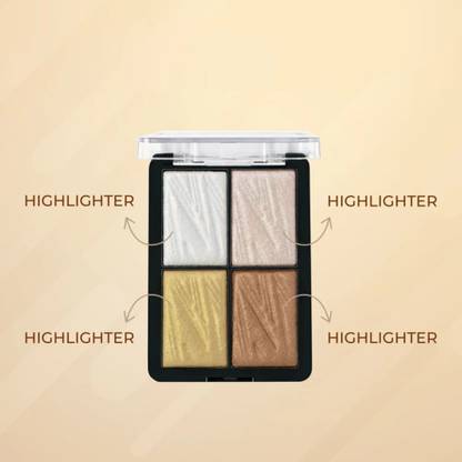 Sheny Highlighter Powder Palette Shimmer Face Contouring Highlight Face Highlighter