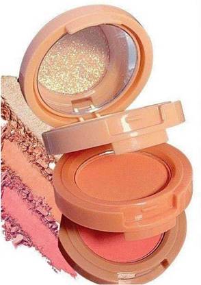 LOVE HUDA Baked Professional HD Blusher Powder And Highlighter Eyeshadow Palette Highlighter