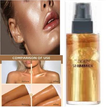 Luipui GOLDEN FACE BODY LIQUID SHIMMER HIGHLITER SPRAY Highlighter