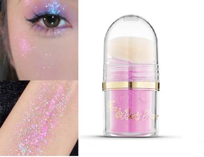 imelda Face and Body Pink Highlighter Powder