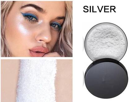 NADJA COLOR CHANGING SILVER HIGHLIGHTER POWDER FOR CHARMING LOOK Highlighter
