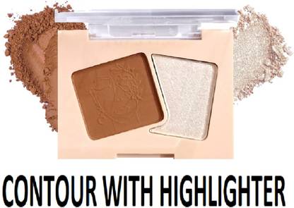 Neycare PERFECT FACE LOOK NEW CONTOUR WITH HIGHLIGHTER EASY TO USE PACK OF 1 Highlighter
