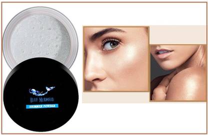 BLUEMERMAID NEW PARTY MAKEUP POWDER HIGHLIGHTER WITH COLOR CHANGING SHINE MAKEUP Highlighter