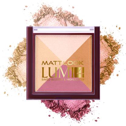 MATT LOOK Baked Blusher & Highlighter
