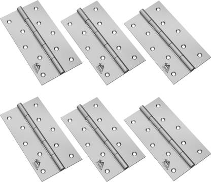 ATLANTIC Window Butt Hinges 5 inch x 14 Gauge/2 mm Thickness Matt Finish Butt/Mortise Hinge