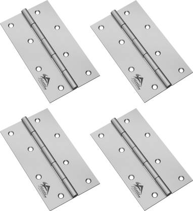 ATLANTIC Window Butt Hinges 4 inch x 12 Gauge/2.5 mm Thickness Matt Finish Butt/Mortise Hinge