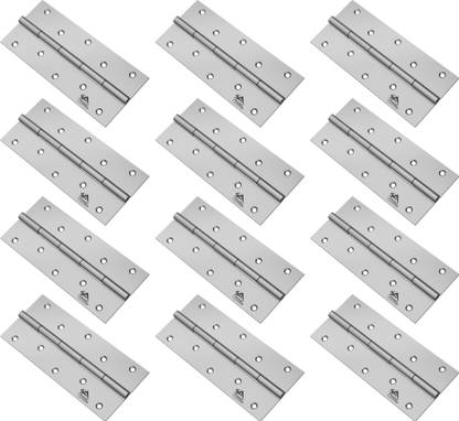 ATLANTIC Window Butt Hinges 6 inch x 10 Gauge/3 mm Thickness Matt Finish Butt/Mortise Hinge