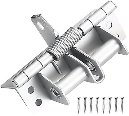 crownsmill Automatic Self-Closing Door Hinges Heavy Duty Spring Door Closer Barrel Hinge