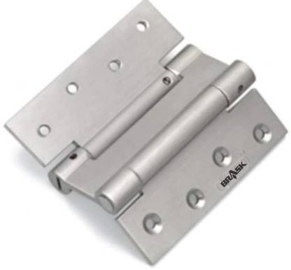 Brask BRASS SPRING HINGES-DOUBLE ACTION 5" SS Self Closing Hinge