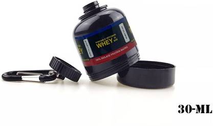 TRUE INDIAN whey container plastic Hip Flask