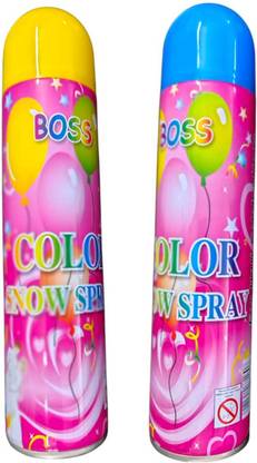 Koogly Holi Color Snow Spray Natural Spray Colours Holi Color Paste Pack of 2