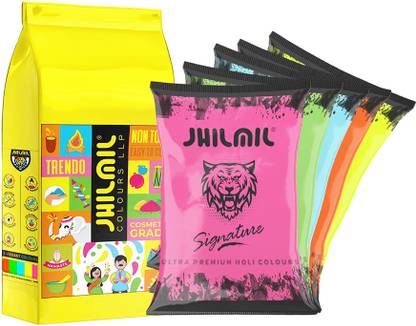 Jhilmil Holi Color Powder Pack of 1