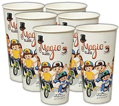 Care and Beauty Surprise Other This Holi with Magical Colour Changing ITC Paper Reusable Glass Holi Color Powder Pack of 6