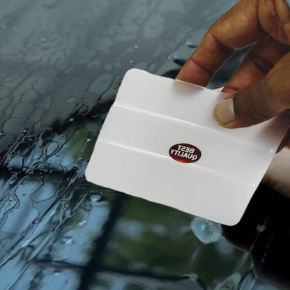 90 Degree Squeegee Air Bubble Remover Pad Tool for Vinyl Film Wrapper Mobile Screen Guard Cleaning Wipe
