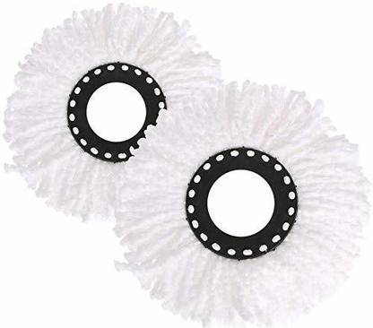 Yogini Greens Replacement/Refill Mop Head for Cleaning Home,Kitchen,Office floors (Pack of 2). Mop Refill