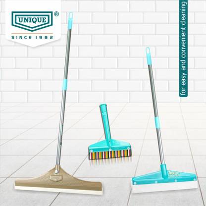 UNIQUE Sweepy & Teeny floor wiper for home/bathroom & Kitchen EVA/TPE Double Lip Blade Floor Wiper, Kitchen Wiper