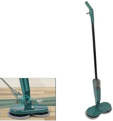 LUFJIKA Cordless Spray Electric mop Electric Mop with Dual Motorized Spinning Mop-Heads Mop Set